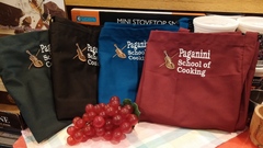Loretta Paganini School of Cooking Logo Bib Apron (ass't colors)